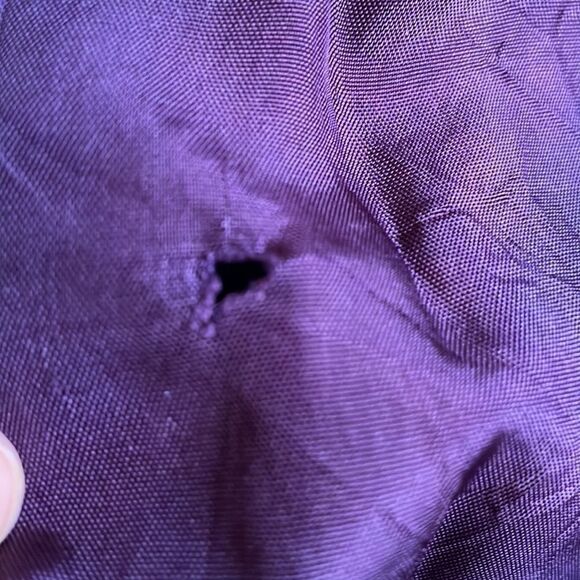 Vtg Sears navy blue All Weather coat with matching hat - Picture 10 of 10